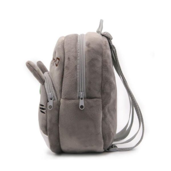 Totoro Ann Arbor - Totoro Plush Kid Backpack-Bags, My Neighbor Totoro, Plushies, Totoro Ann Arbor