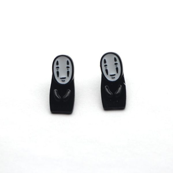 Spirited Away With Puppets - Spirited Away No Face Kaonashi Earrings-Accessories, Other, Spirited Away, Spirited Away With Puppets