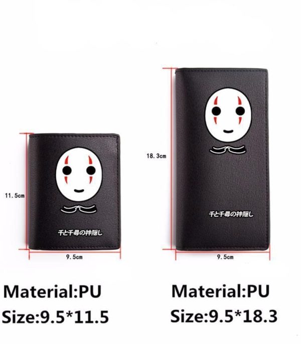 Miyazakis Spirited Away - Spirited Away No Face Kaonashi Wallet-Miyazakis Spirited Away, Tag: Wallet