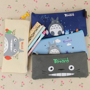 Catbus Totoro - My Neighbor Totoro Cute Fabric Pen Bag-Accessories, Bags, Catbus Totoro, My Neighbor Totoro