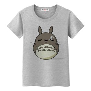 Totoro Plush - My Neighbor Totoro Cute T-shirt For Women 3 Styles-Apparel, My Neighbor Totoro, Totoro Plush, Tshirt