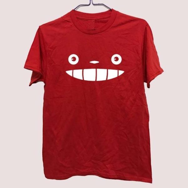 Tom Totoro Concrete Atlantic City - My Neighbor Totoro Face T shirts-Apparel, My Neighbor Totoro, Tom Totoro Concrete Atlantic City, Tshirt