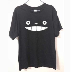 Tom Totoro Concrete Atlantic City - My Neighbor Totoro Face T shirts-Apparel, My Neighbor Totoro, Tom Totoro Concrete Atlantic City, Tshirt