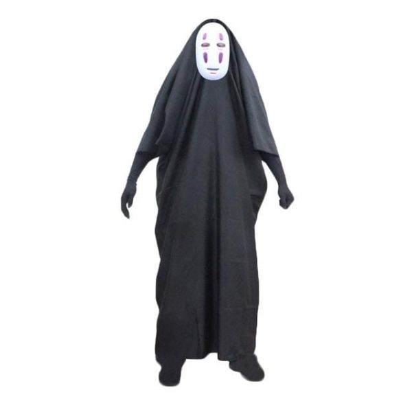 Chihiro Spirited Away - Spirited Away No Face Kaonashi Costumes Cosplay-Apparel, Chihiro Spirited Away, Cosplay, kaonashi, no face, Other, Spirited Away