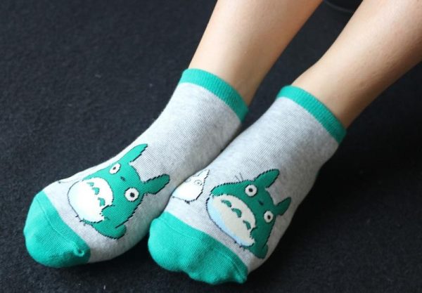 Totoro Soot Sprites - My Neighbor Totoro Summer Socks 4 Styles-My Neighbor Totoro, Totoro Soot Sprites