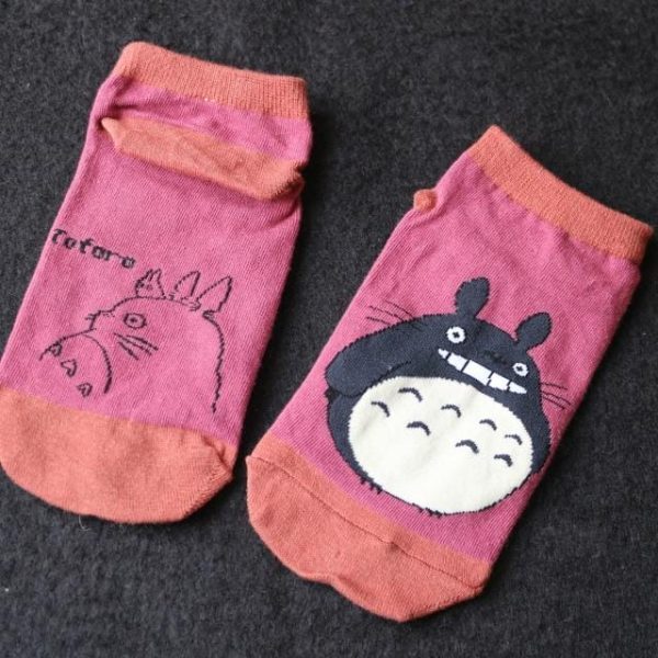 Totoro Soot Sprites - My Neighbor Totoro Summer Socks 4 Styles-My Neighbor Totoro, Totoro Soot Sprites