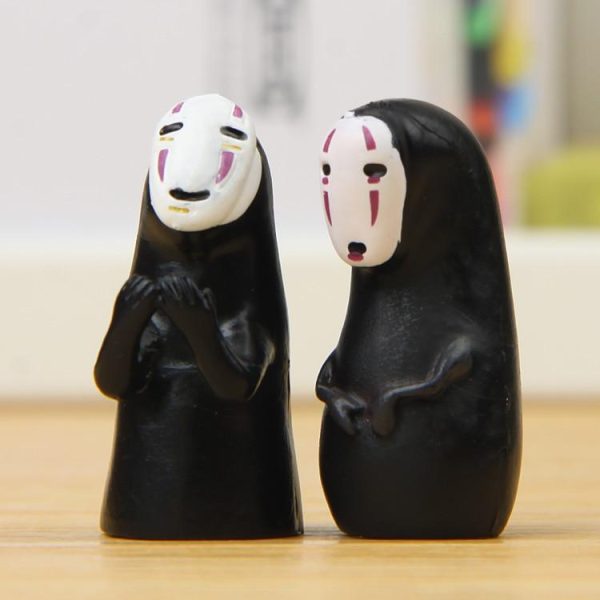 Spirited Away Dragon - Kaonashi No Face Spirited Away Mini PVC Decoration Toy 4Pcs/lot-Figure, kaonashi, Spirited Away, Spirited Away Dragon