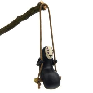 Spirited Away Characters - Spirited Away Kaonashi No Face on The Swing Figure-Figure, kaonashi, no face, Spirited Away, Spirited Away Characters