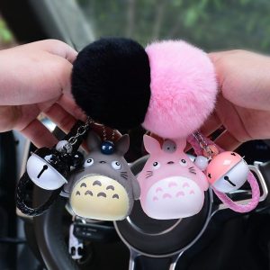 My Neighbor Totoro - My Neighbor Totoro Fur Ball Keychain-My Neighbor Totoro, Tag: Key Chain