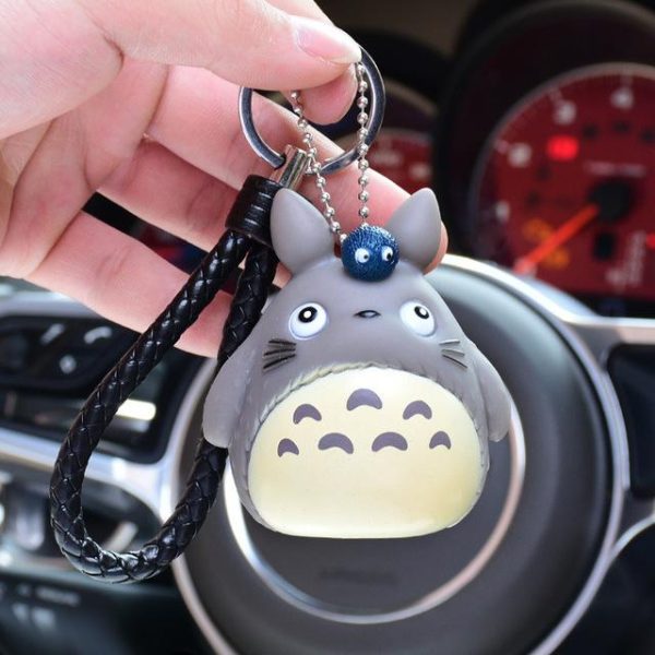 My Neighbor Totoro - My Neighbor Totoro Fur Ball Keychain-My Neighbor Totoro, Tag: Key Chain