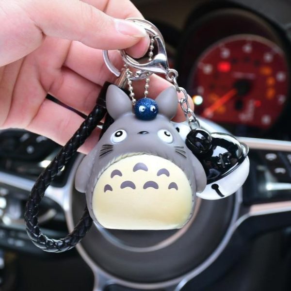 My Neighbor Totoro - My Neighbor Totoro Fur Ball Keychain-My Neighbor Totoro, Tag: Key Chain