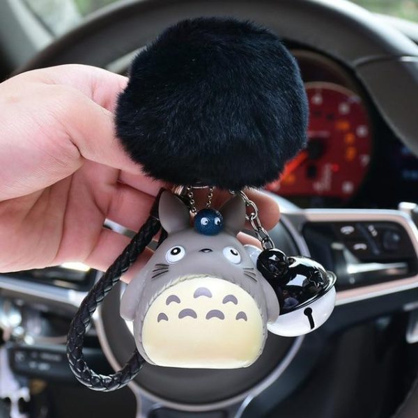 My Neighbor Totoro - My Neighbor Totoro Fur Ball Keychain-My Neighbor Totoro, Tag: Key Chain