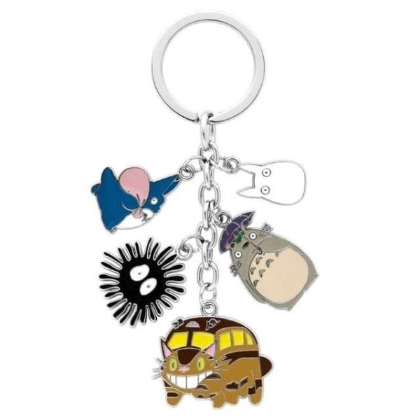 Casa Mas Grande De Totoral - My Neighbor Totoro Metal Keychain-Casa Mas Grande De Totoral, Key Chain, My Neighbor Totoro