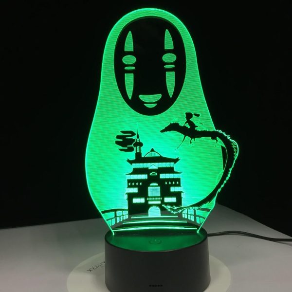 Haku Spirited Away - Spirited Away No Face Kaonashi Night Light 7 Colors-Haku Spirited Away, no face, Other, Spirited Away