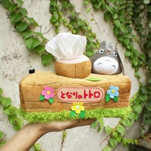 Totoro Catbus - My Neighbor Totoro Rectangle Tissue Box Cover-My Neighbor Totoro, Plushies, Totoro Catbus