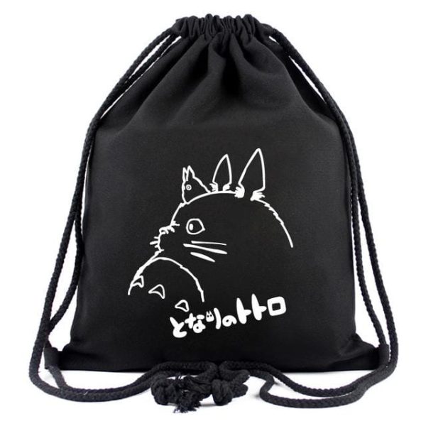 My Neighbor Totoro Film - Ghibli Drawstring Bags-Accessories, Bags, Ghibli, My Neighbor Totoro Film