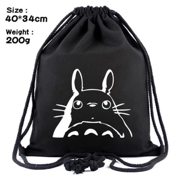 My Neighbor Totoro Film - Ghibli Drawstring Bags-Accessories, Bags, Ghibli, My Neighbor Totoro Film