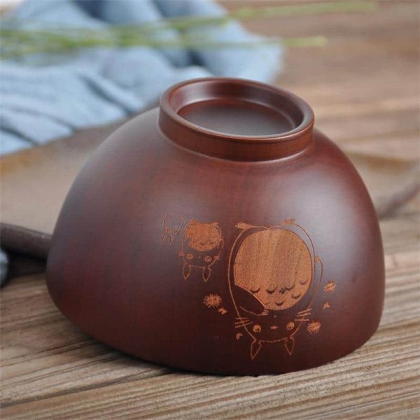 Mei My Neighbour Totoro - Totoro Mini Wooden Bowl Japanese Style-House Decor, Kitchen, Mei My Neighbour Totoro, My Neighbor Totoro, Other