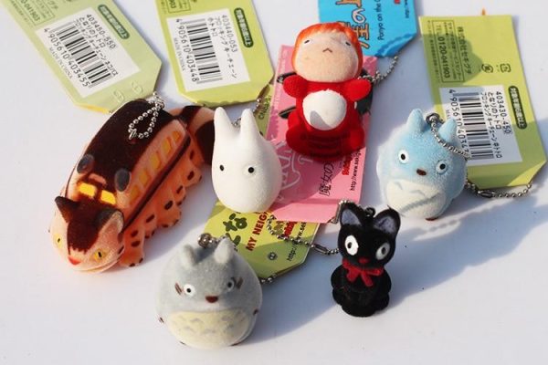 Chibi Totoro - Ghibli Studio Cutest Characters Keychains 6pcs/lot-Accessories, Chibi Totoro, Key Chain