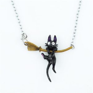 Cats Name In Kiki's Delivery Service - Kiki’s Delivery Service JiJi Necklace-Accessories, Cats Name In Kiki's Delivery Service, Kiki's Delivery Service