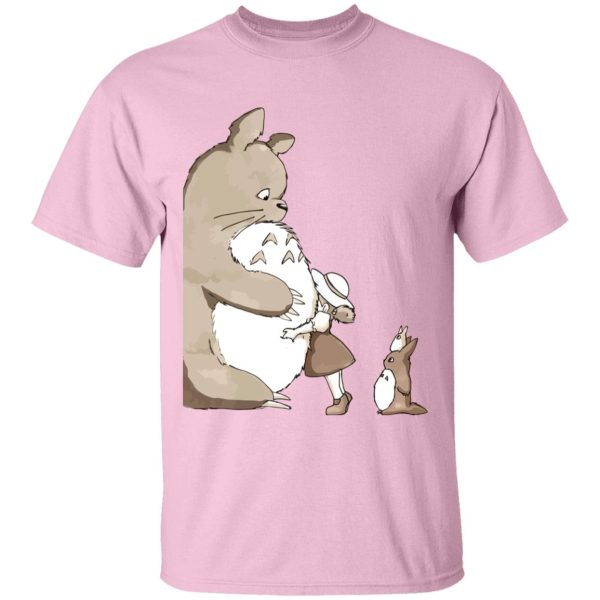 My Neighbor Totoro Poster - Totoro and Mei: Hugging T Shirt-Apparel, My Neighbor Totoro, My Neighbor Totoro Poster, Tshirt