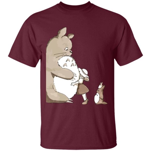 My Neighbor Totoro Poster - Totoro and Mei: Hugging T Shirt-Apparel, My Neighbor Totoro, My Neighbor Totoro Poster, Tshirt