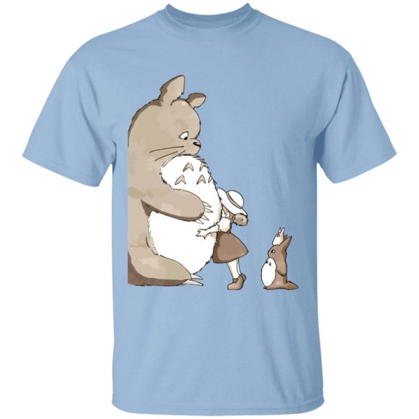 My Neighbor Totoro Poster - Totoro and Mei: Hugging T Shirt-Apparel, My Neighbor Totoro, My Neighbor Totoro Poster, Tshirt