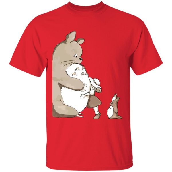 My Neighbor Totoro Poster - Totoro and Mei: Hugging T Shirt-Apparel, My Neighbor Totoro, My Neighbor Totoro Poster, Tshirt