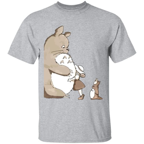 My Neighbor Totoro Poster - Totoro and Mei: Hugging T Shirt-Apparel, My Neighbor Totoro, My Neighbor Totoro Poster, Tshirt