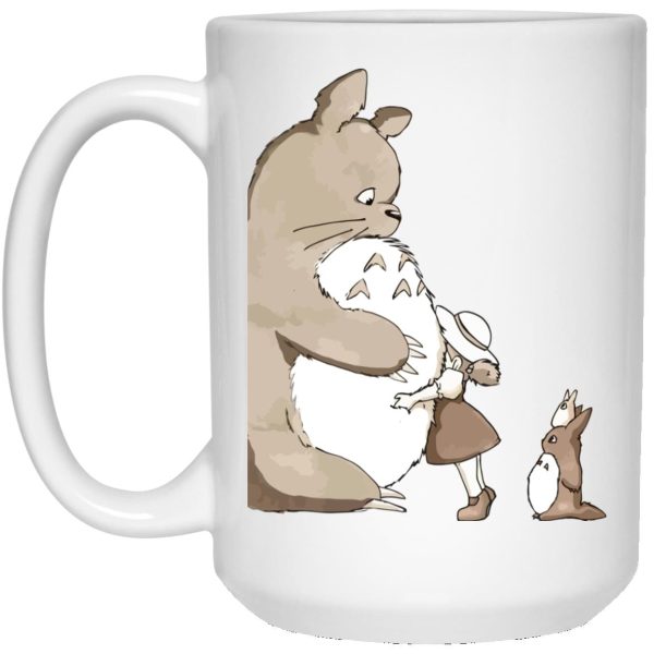 Totoro - Totoro and Mei: Hugging Mug-House Decor, Mug, My Neighbor Totoro, Totoro