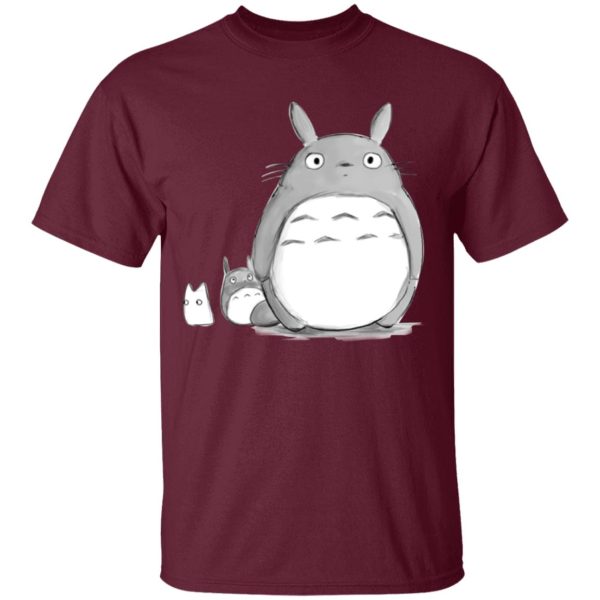 Totoro Shirt - My Neighbor Totoro: The Giant and the Mini T Shirt-Apparel, My Neighbor Totoro, Totoro Shirt, Tshirt