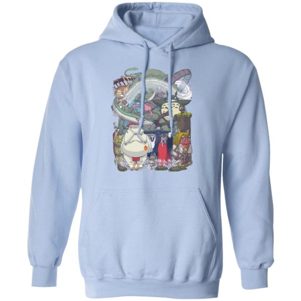 My Neighbor Totoro Movie - Ghibli Highlights Movies Characters Collection Hoodie-Apparel, Hoodie, Howl's Moving Castle, Kiki's Delivery Service, My Neighbor Totoro, My Neighbor Totoro Movie, princess mononoke, Spirited Away