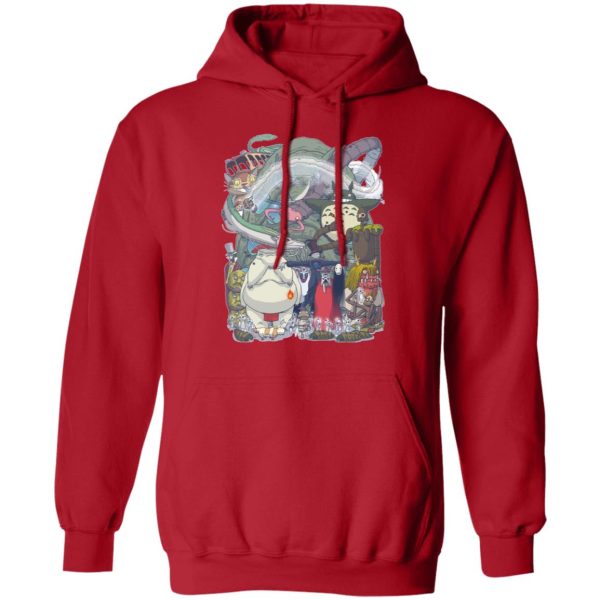 My Neighbor Totoro Movie - Ghibli Highlights Movies Characters Collection Hoodie-Apparel, Hoodie, Howl's Moving Castle, Kiki's Delivery Service, My Neighbor Totoro, My Neighbor Totoro Movie, princess mononoke, Spirited Away