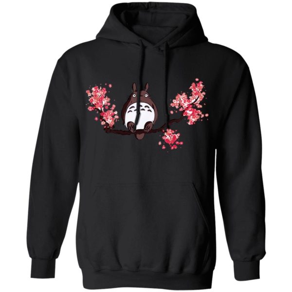 My Neighbor Totoro - Totoro and Sakura Hoodie-Apparel, Hoodie, My Neighbor Totoro