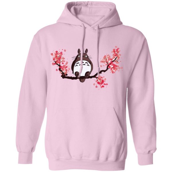 My Neighbor Totoro - Totoro and Sakura Hoodie-Apparel, Hoodie, My Neighbor Totoro