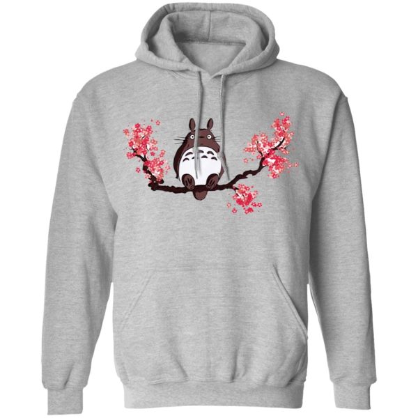 My Neighbor Totoro - Totoro and Sakura Hoodie-Apparel, Hoodie, My Neighbor Totoro