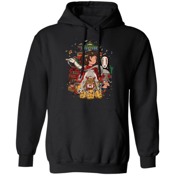 Spirited Away Live' - Spirited Away – Sen and Friends Hoodie-Apparel, Hoodie, Spirited Away, Spirited Away Live