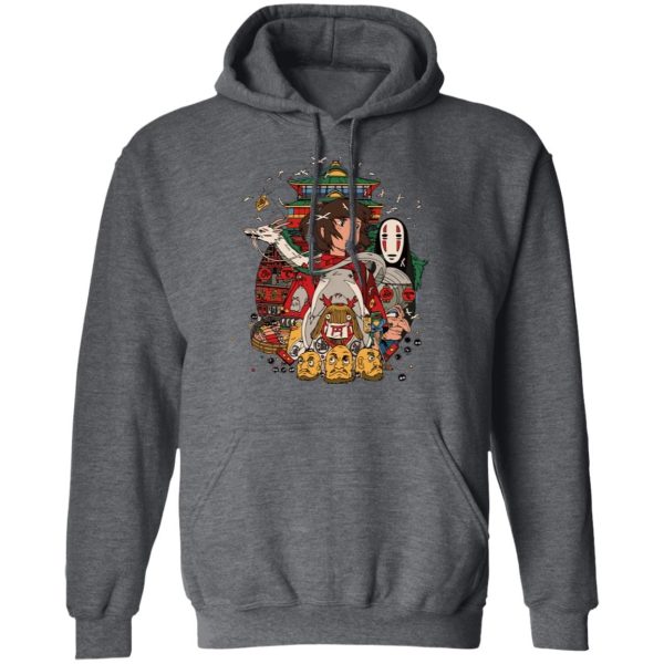 Spirited Away Live' - Spirited Away – Sen and Friends Hoodie-Apparel, Hoodie, Spirited Away, Spirited Away Live