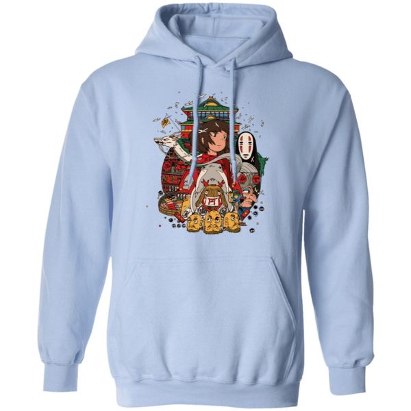 Spirited Away Live' - Spirited Away – Sen and Friends Hoodie-Apparel, Hoodie, Spirited Away, Spirited Away Live