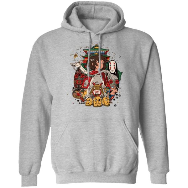 Spirited Away Live' - Spirited Away – Sen and Friends Hoodie-Apparel, Hoodie, Spirited Away, Spirited Away Live