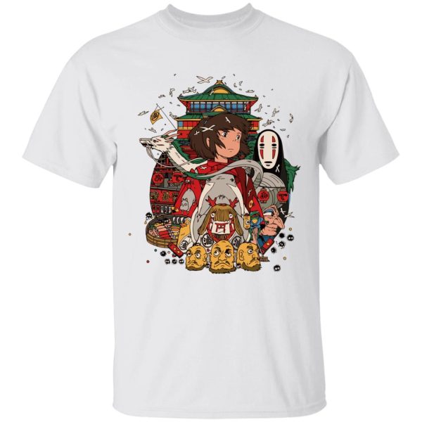 Spirited Away Witch - Spirited Away – Sen and Friends T Shirt-Apparel, Spirited Away, Spirited Away Witch, Tshirt