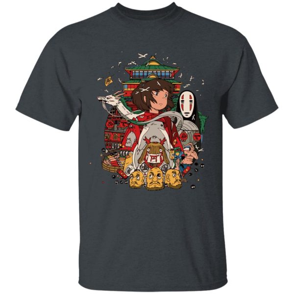 Spirited Away Witch - Spirited Away – Sen and Friends T Shirt-Apparel, Spirited Away, Spirited Away Witch, Tshirt