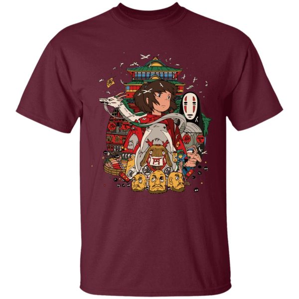 Spirited Away Witch - Spirited Away – Sen and Friends T Shirt-Apparel, Spirited Away, Spirited Away Witch, Tshirt