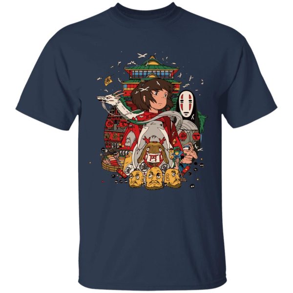 Spirited Away Witch - Spirited Away – Sen and Friends T Shirt-Apparel, Spirited Away, Spirited Away Witch, Tshirt