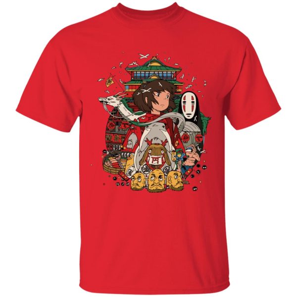 Spirited Away Witch - Spirited Away – Sen and Friends T Shirt-Apparel, Spirited Away, Spirited Away Witch, Tshirt