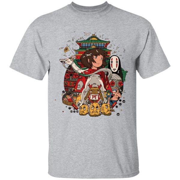 Spirited Away Witch - Spirited Away – Sen and Friends T Shirt-Apparel, Spirited Away, Spirited Away Witch, Tshirt