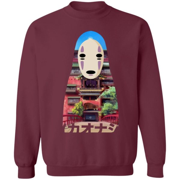 No Face From Spirited Away - Spirited Away Kaonashi Cutout Colorful Sweatshirt-Apparel, kaonashi, no face, No Face From Spirited Away, Spirited Away, Spirited Away Arms Guy, Spirited Away Sen To Chihiro No Kamikakushi, Sweatshirt