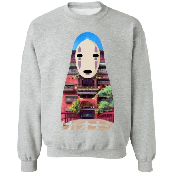 No Face From Spirited Away - Spirited Away Kaonashi Cutout Colorful Sweatshirt-Apparel, kaonashi, no face, No Face From Spirited Away, Spirited Away, Spirited Away Arms Guy, Spirited Away Sen To Chihiro No Kamikakushi, Sweatshirt