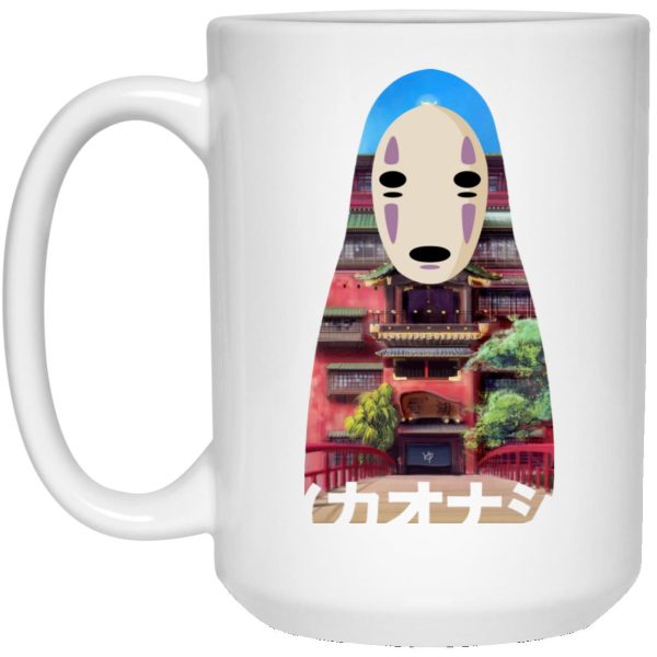 Studio Ghibli Spirited Away - Spirited Away Kaonashi Cutout Colorful Mug-House Decor, kaonashi, Mug, no face, Spirited Away, Studio Ghibli Spirited Away