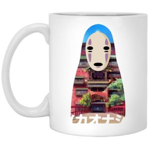 Studio Ghibli Spirited Away - Spirited Away Kaonashi Cutout Colorful Mug-House Decor, kaonashi, Mug, no face, Spirited Away, Studio Ghibli Spirited Away